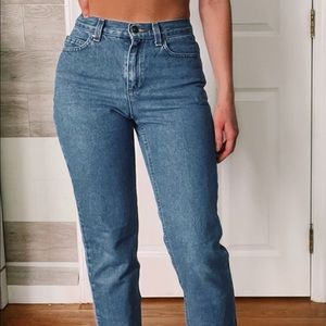 Vintage High Waisted Cutoff Jeans